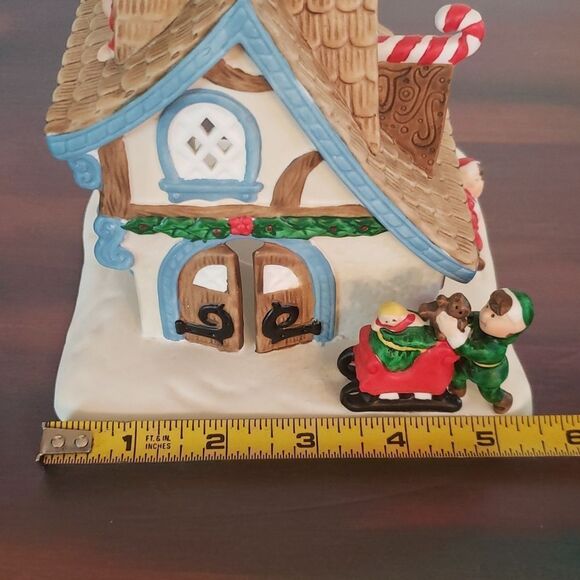 Vintage Partylite "Santa's Workshop" Holiday Tealight Candle Holder (P0269) - Picture 13 of 15